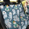 Snow And Samoyed Dog Car Back Seat Cover Dog Car Seat Covers - 72d1552bbbba