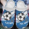Soccer 4 Personalized Clog Custom Crocs Comfortablefashion Style Comfortable For Women Men Kid Print 3D