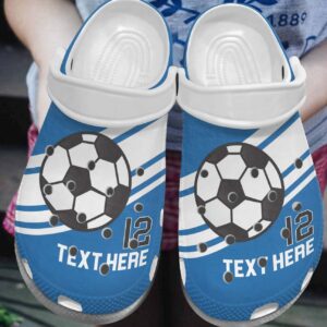 Soccer 4 Personalized Clog Custom Crocs Comfortablefashion Style Comfortable For Women Men Kid Print 3D