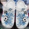 Soccer Crocs Clog Classic Clog Personalized Water Color Ball Shoes