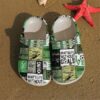 Soccer I Love Sku 2267 Crocs Crocband Clog Comfortable For Mens Womens Classic Clog Water Shoes
