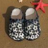 Soccer Personalize Clog Custom Crocs Clog On Sandal Fashion Style Comfortable For Women Men Kid