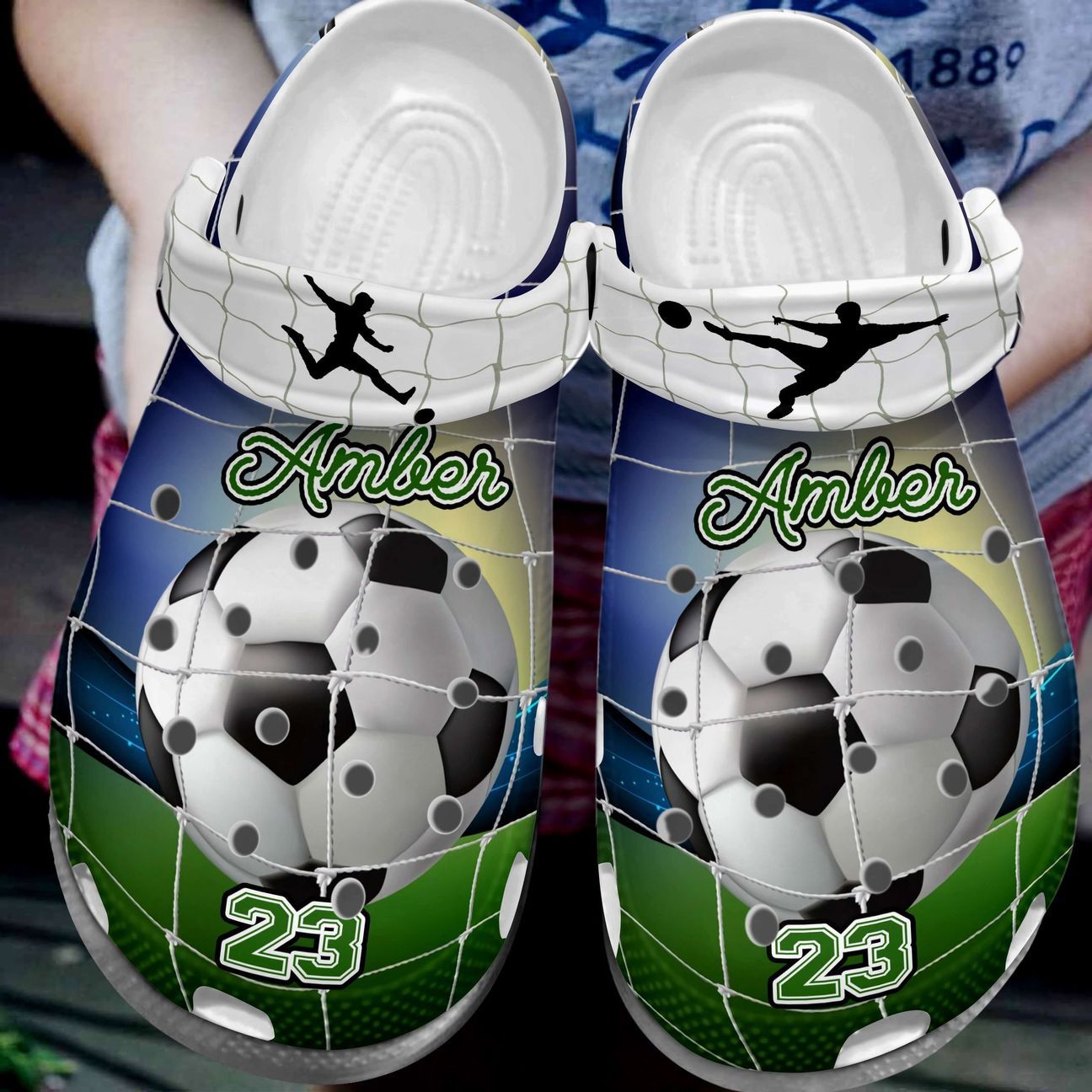 Soccer Personalize Clog Custom Crocs Fashionstyle Comfortable For Women Men Kid Print 3D Love Of My Life Soccer Personalize Clog Custom Crocs Fashionstyle Comfortable For Women Men Kid Print 3D Love Of My Life