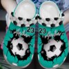 Soccer Personalize Clog Custom Crocs Fashionstyle Comfortable For Women Men Kid Print 3D Soccer Cracks