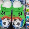 Soccer Personalize Clog Custom Crocs Fashionstyle Comfortable For Women Men Kid Print 3D To The Ball Personalized