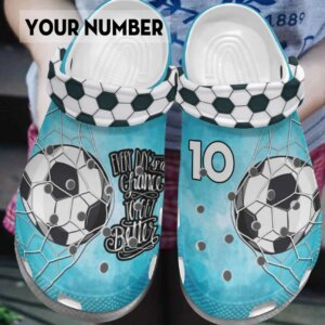 Soccer Personalized Clog Custom Crocs Comfortablefashion Style Comfortable For Women Men Kid Print 3D Be Better
