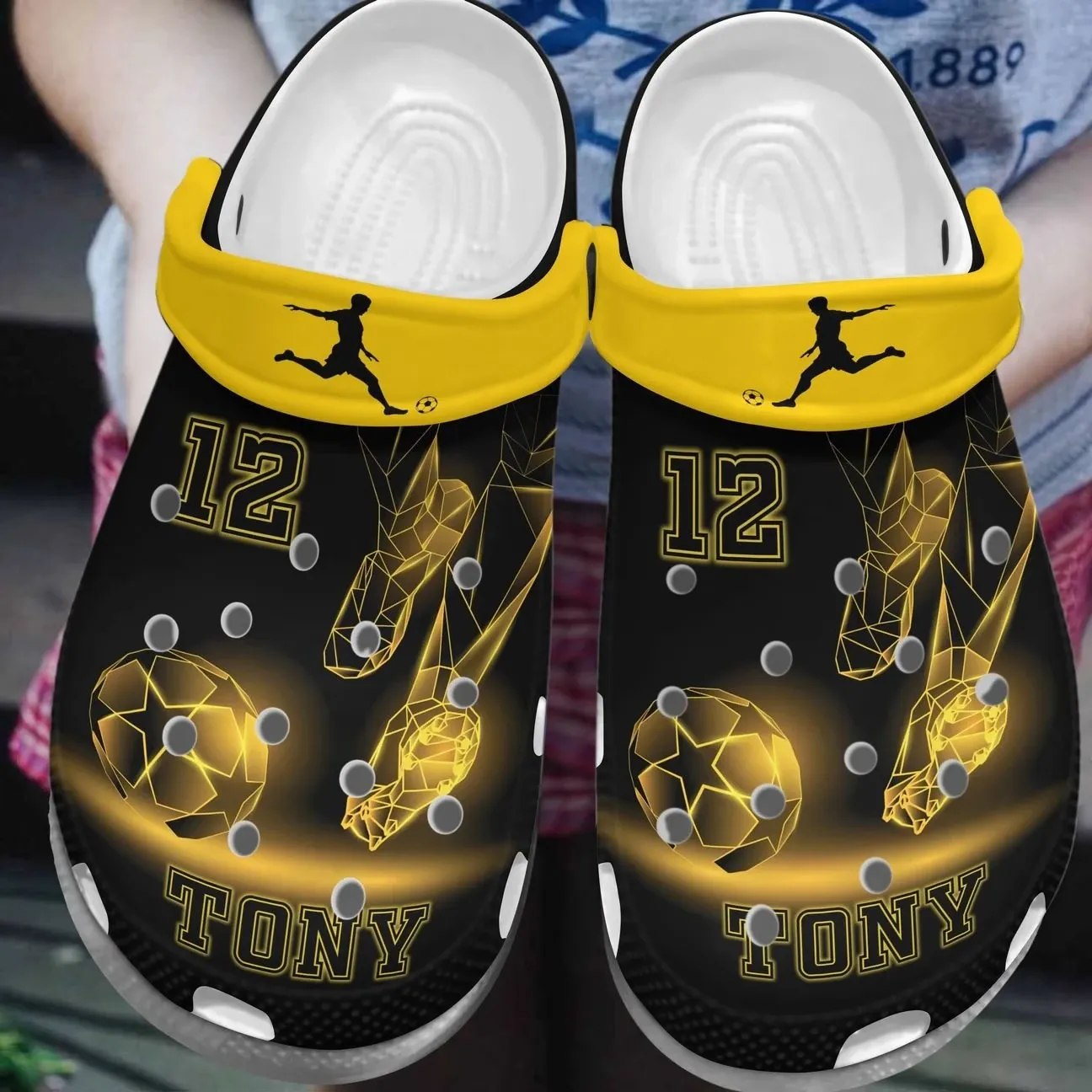 Soccer Personalized Clog Custom Crocs Comfortablefashion Style Comfortable For Women Men Kid Print 3D I Am A Soccer Player Soccer Personalized Clog Custom Crocs Comfortablefashion Style Comfortable For Women Men Kid Print 3D I Am A Soccer Player