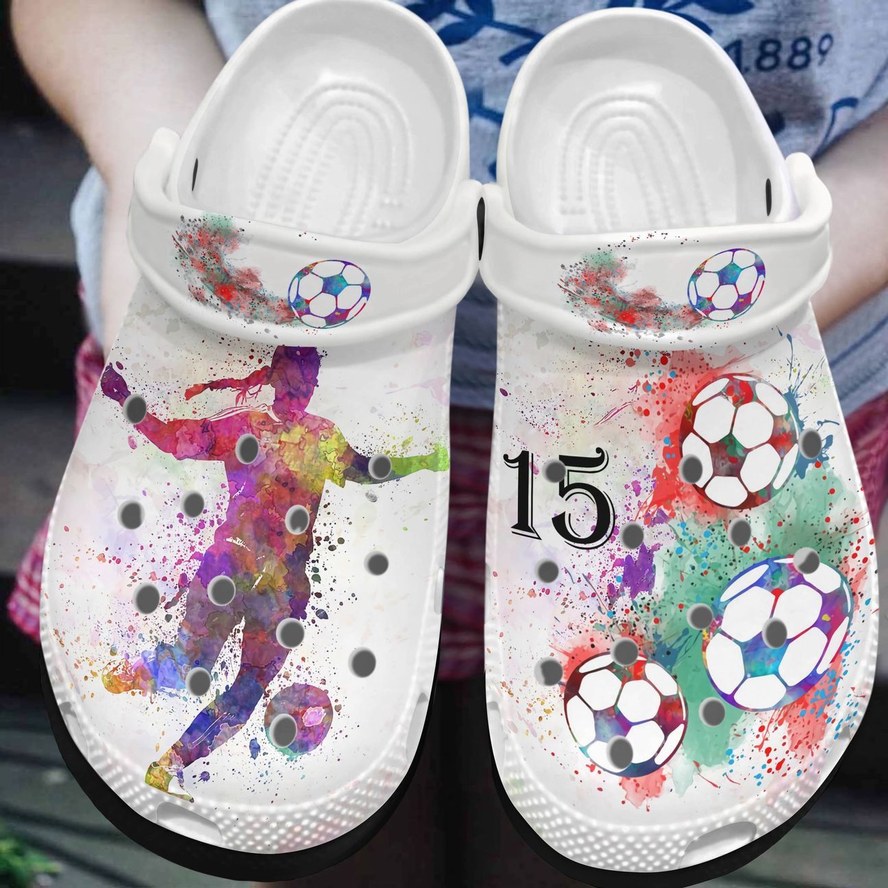 Soccer Personalized Clog Custom Crocs Comfortablefashion Style Comfortable For Women Men Kid Print 3D Just A Girl Who Loves Soccer Soccer Personalized Clog Custom Crocs Comfortablefashion Style Comfortable For Women Men Kid Print 3D Just A Girl Who Loves Soccer