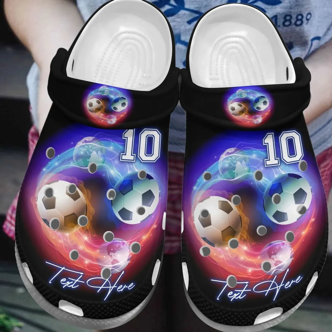 Soccer Personalized Clog Custom Crocs Comfortablefashion Style Comfortable For Women Men Kid Print 3D Perfect Choice Soccer Personalized Clog Custom Crocs Comfortablefashion Style Comfortable For Women Men Kid Print 3D Perfect Choice