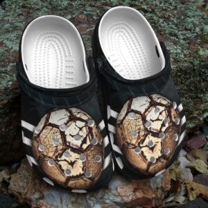 Soccer Personalized Clog Custom Crocs Comfortablefashion Style Comfortable For Women Men Kid Print 3D Powerful Ball