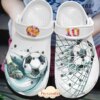 Soccer Personalized Clog Custom Crocs Comfortablefashion Style Comfortable For Women Men Kid Print 3D Soccer Goal