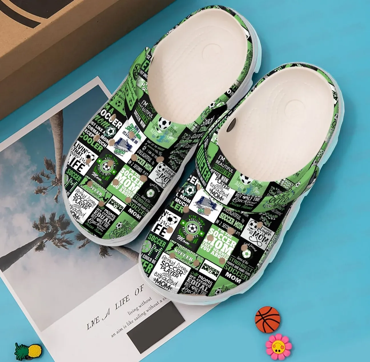Soccer Personalized Clog Custom Crocs Comfortablefashion Style Comfortable For Women Men Kid Print 3D Soccer Player Soccer Personalized Clog Custom Crocs Comfortablefashion Style Comfortable For Women Men Kid Print 3D Soccer Player