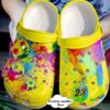 Soccer Personalized Colorful Sku 2245 Crocs Crocband Clog Comfortable For Mens Womens Classic Clog Water Shoes
