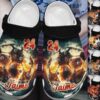 Soccer Personalized Crocs Clog Classic Clog Whitesole On Fire Shoes