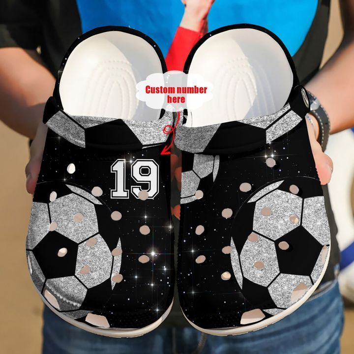 Soccer Personalized Lover Sku 2256 Crocs Crocband Clog Comfortable For Mens Womens Classic Clog Water Shoes Soccer Personalized Lover Sku 2256 Crocs Crocband Clog Comfortable For Mens Womens Classic Clog Water Shoes