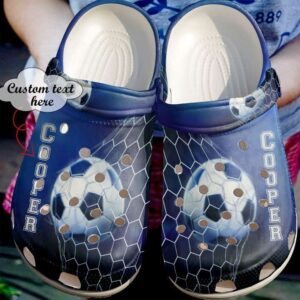 Soccer Personalized Net  2274 Crocs Clog Crocband Clog Comfortable   Classic Clog Water Shoes For Mens And Women