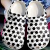 Soccer Seamless Black And White Sku 2263 Crocs Crocband Clog Comfortable For Mens Womens Classic Clog Water Shoes