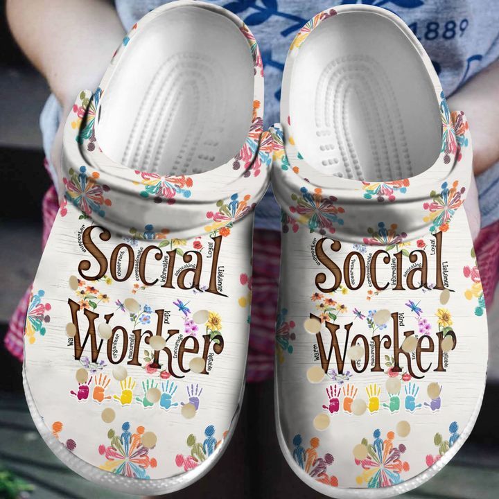 Social Worker Floral Sku 2279 Crocs Crocband Clog Comfortable For Mens Womens Classic Clog Water Shoes Social Worker Floral Sku 2279 Crocs Crocband Clog Comfortable For Mens Womens Classic Clog Water Shoes
