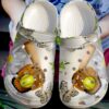 Softball And Daisy Sku 2422 Crocs Crocband Clog Comfortable For Mens Womens Classic Clog Water Shoes