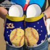 Softball Cute Glitter Sku 2284 Crocs Crocband Clog Comfortable For Mens Womens Classic Clog Water Shoes