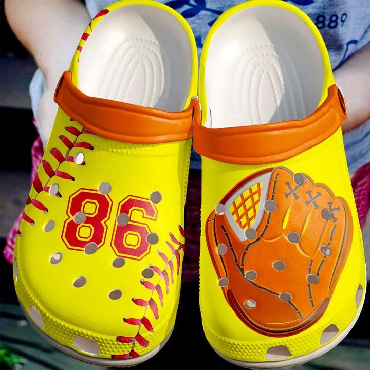 Softball I Love Sku 2391 Crocs Crocband Clog Comfortable For Mens Womens Classic Clog Water Shoes Softball I Love Sku 2391 Crocs Crocband Clog Comfortable For Mens Womens Classic Clog Water Shoes