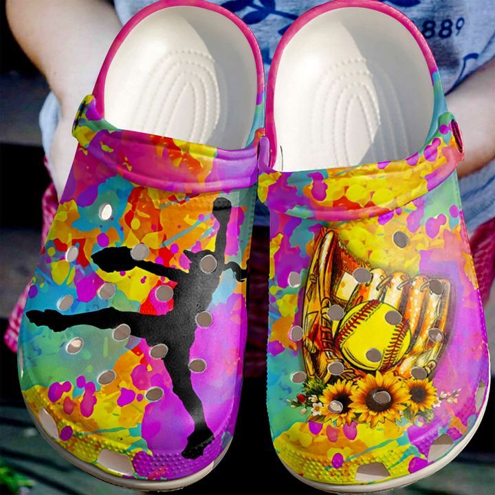 Softball Love In Sku 2294 Crocs Crocband Clog Comfortable For Mens Womens Classic Clog Water Shoes Softball Love In Sku 2294 Crocs Crocband Clog Comfortable For Mens Womens Classic Clog Water Shoes