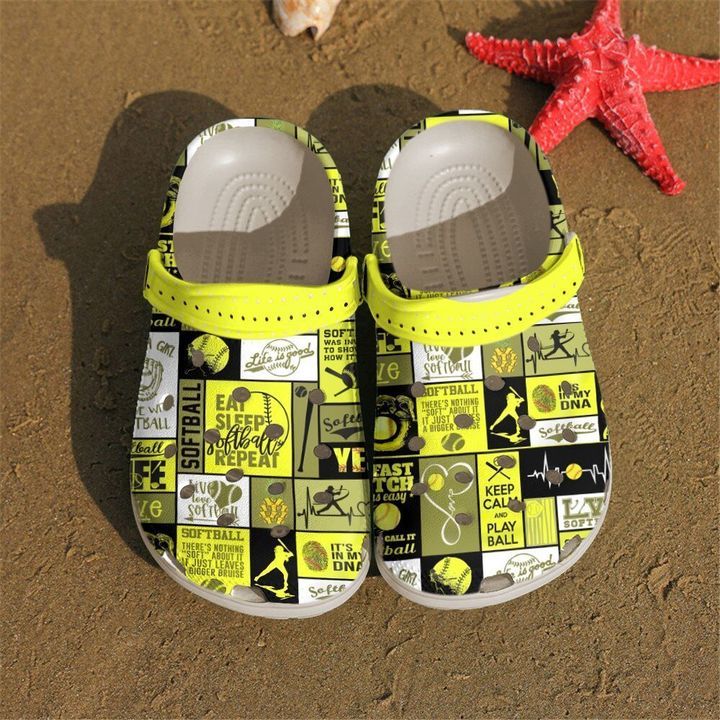 Softball Lover Sku 2426 Crocs Crocband Clog Comfortable For Mens Womens Classic Clog Water Shoes Softball Lover Sku 2426 Crocs Crocband Clog Comfortable For Mens Womens Classic Clog Water Shoes