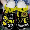 Softball Personalize Clog Custom Crocs Fashionstyle Comfortable For Women Men Kid Print 3D My Dna