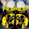 Softball Personalize Clog Custom Crocs Fashionstyle Comfortable For Women Men Kid Print 3D Swinging Bat