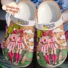 Softball Personalize Clog Custom Crocs Fashionstyle Comfortable For Women Men Kid Print 3D Whitesole Personalized Sisters