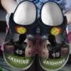 Softball Personalized Clog Custom Crocs Comfortablefashion Style Comfortable For Women Men Kid Print 3D Fire Softball