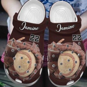 Softball Personalized Clog Custom Crocs Comfortablefashion Style Comfortable For Women Men Kid Print 3D I Am A Softball Player