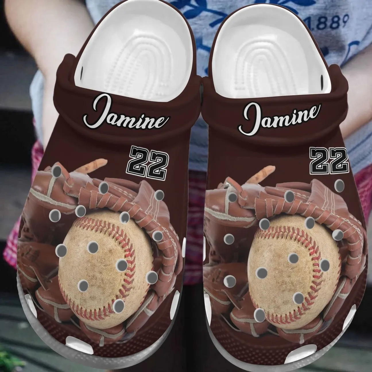 Softball Personalized Clog Custom Crocs Comfortablefashion Style Comfortable For Women Men Kid Print 3D I Am A Softball Player Softball Personalized Clog Custom Crocs Comfortablefashion Style Comfortable For Women Men Kid Print 3D I Am A Softball Player