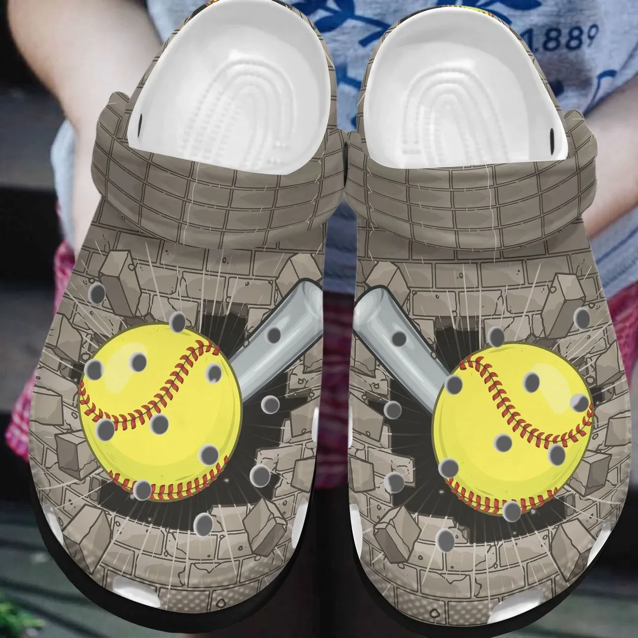 Softball Personalized Clog Custom Crocs Comfortablefashion Style Comfortable For Women Men Kid Print 3D Pitch Please Softball Personalized Clog Custom Crocs Comfortablefashion Style Comfortable For Women Men Kid Print 3D Pitch Please