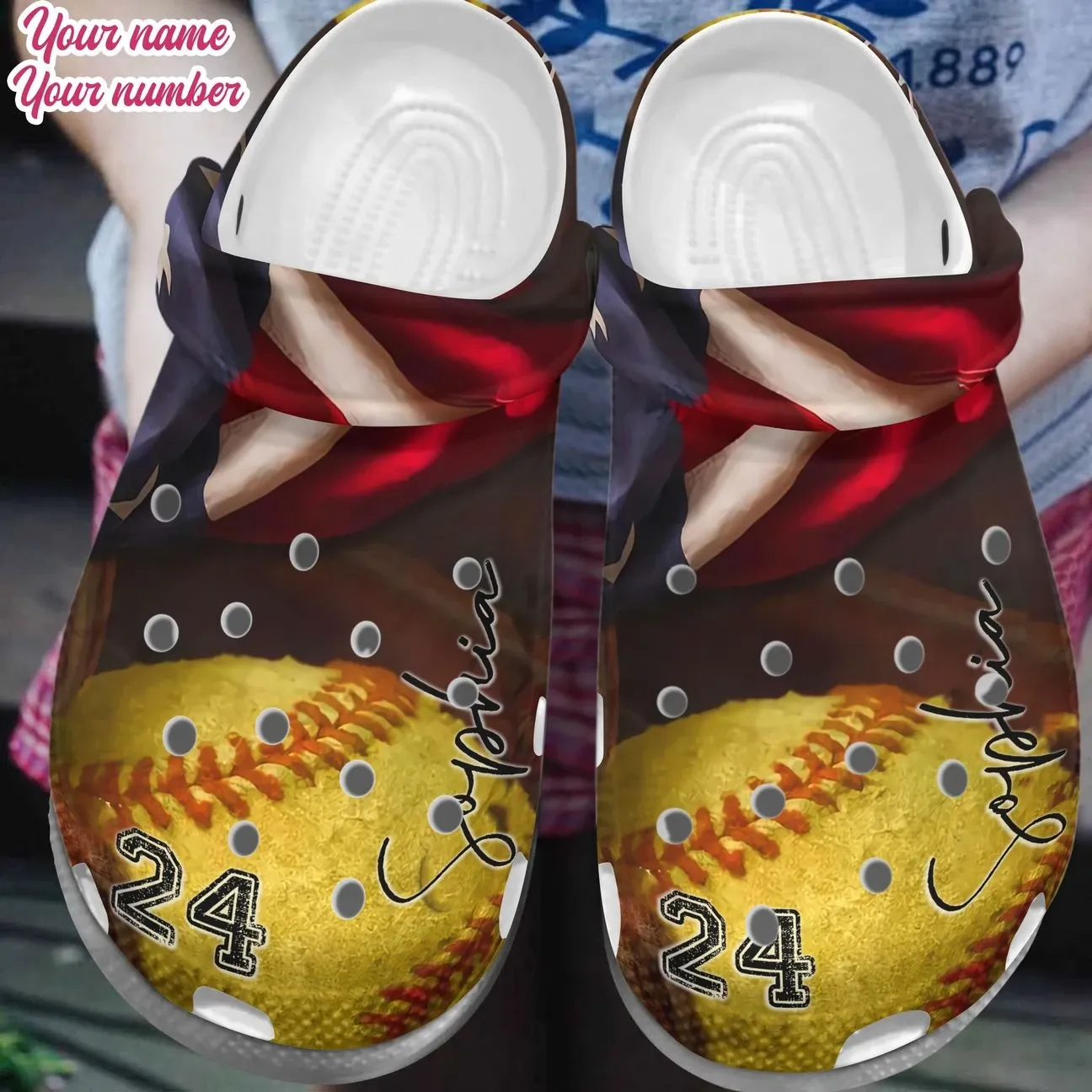 Softball Personalized Clog Custom Crocs Comfortablefashion Style Comfortable For Women Men Kid Print 3D Softball Lovers 16 Softball Personalized Clog Custom Crocs Comfortablefashion Style Comfortable For Women Men Kid Print 3D Softball Lovers 16