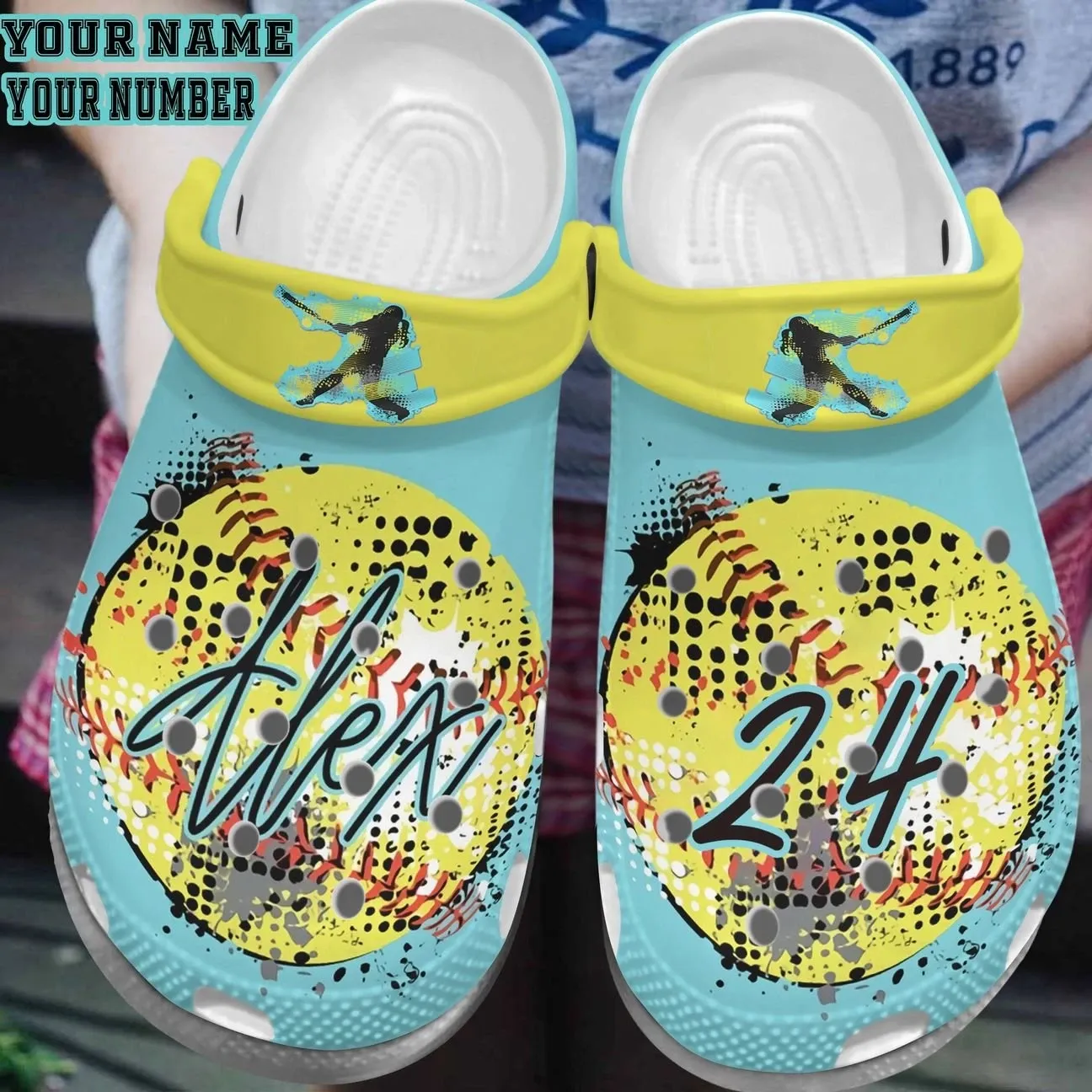 Softball Personalized Clog Custom Crocs Comfortablefashion Style Comfortable For Women Men Kid Print 3D Softball Lovers 17 Softball Personalized Clog Custom Crocs Comfortablefashion Style Comfortable For Women Men Kid Print 3D Softball Lovers 17