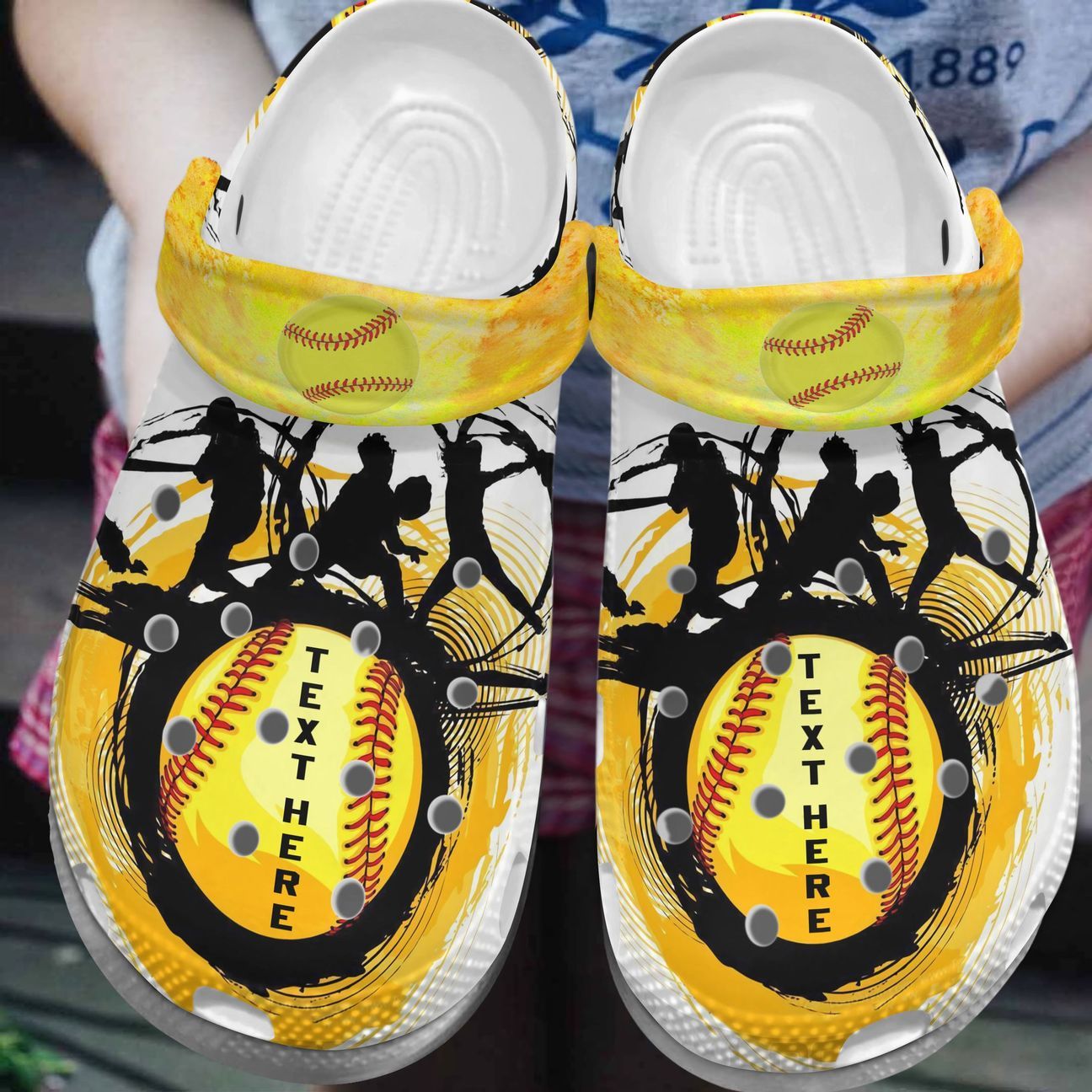 Softball Personalized Clog Custom Crocs Comfortablefashion Style Comfortable For Women Men Kid Print 3D Softball Team Softball Personalized Clog Custom Crocs Comfortablefashion Style Comfortable For Women Men Kid Print 3D Softball Team
