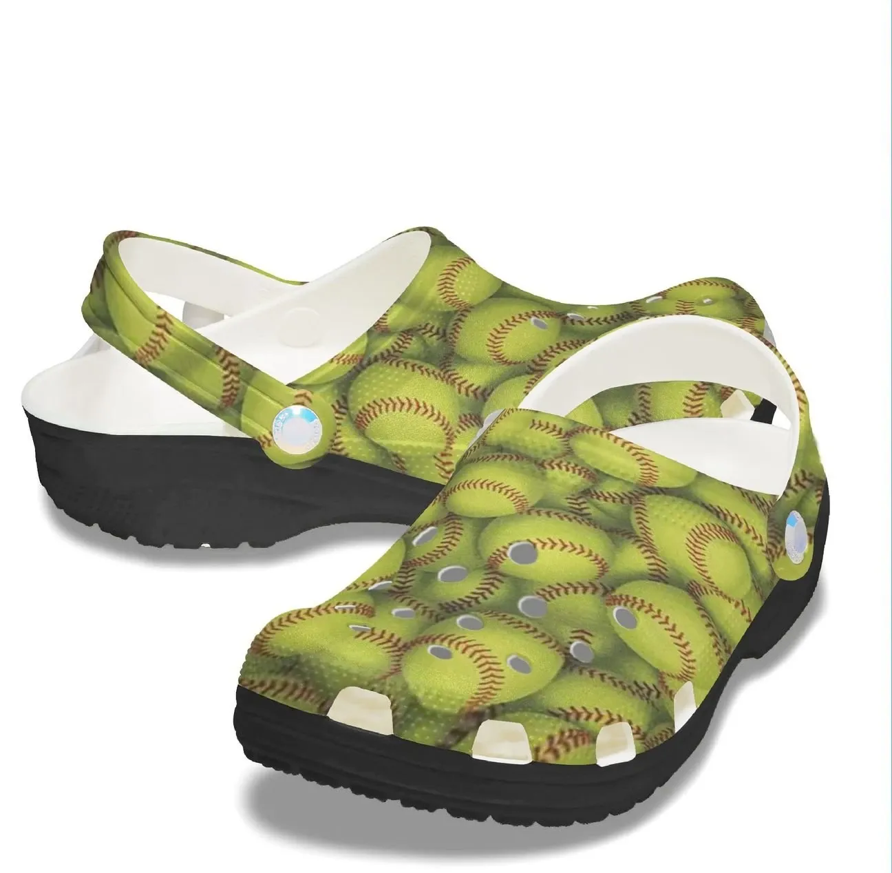 Softball Personalized Clog Custom Crocs Comfortablefashion Style Comfortable For Women Men Kid Print 3D Softballz Softball Personalized Clog Custom Crocs Comfortablefashion Style Comfortable For Women Men Kid Print 3D Softballz
