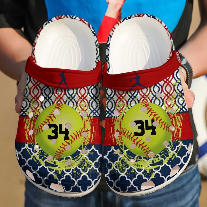 Softball Personalized Color Sku 2303 Crocs Crocband Clog Comfortable For Mens Womens Classic Clog Water Shoes Softball Personalized Color Sku 2303 Crocs Crocband Clog Comfortable For Mens Womens Classic Clog Water Shoes