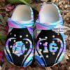 Softball Personalized Hologram Sku 2314 Crocs Crocband Clog Comfortable For Mens Womens Classic Clog Water Shoes