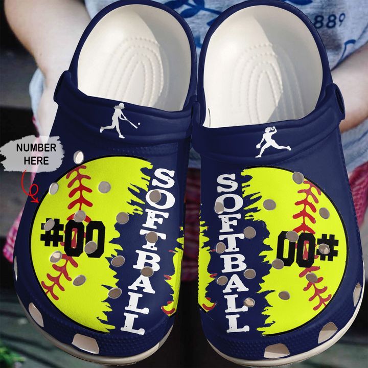 Softball Personalized Love V2 Sku 2356 Crocs Crocband Clog Comfortable For Mens Womens Classic Clog Water Shoes Softball Personalized Love V2 Sku 2356 Crocs Crocband Clog Comfortable For Mens Womens Classic Clog Water Shoes