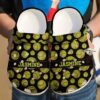 Softball Personalized Lover Sku 2351 Crocs Crocband Clog Comfortable For Mens Womens Classic Clog Water Shoes