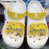 Softball Personalized Personalize Clog Custom Crocs Fashionstyle Comfortable For Women Men Kid Print 3D Whitesole Cloud