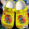 Softball Personalized Play Like A Girl Sku 2404 Crocs Crocband Clog Comfortable For Mens Womens Classic Clog Water Shoes