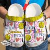 Softball Personalized Run Sku 2364 Crocs Crocband Clog Comfortable For Mens Womens Classic Clog Water Shoes