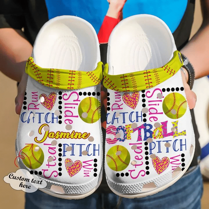 Softball Personalized Run Sku 2364 Crocs Crocband Clog Comfortable For Mens Womens Classic Clog Water Shoes Softball Personalized Run Sku 2364 Crocs Crocband Clog Comfortable For Mens Womens Classic Clog Water Shoes
