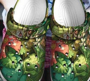 Solar Beam Pokemon Crocs Crocband Clog Clog Comfortable Classic Clog Water Shoes Comfortable