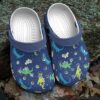 Space Dinosaur Personalized Clog Custom Crocs Comfortablefashion Style Comfortable For Women Men Kid Print 3D