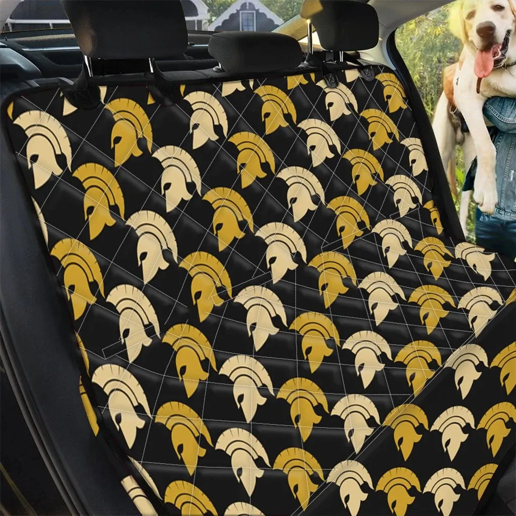 Spartan Warrior Helmet On Black Design Car Back Seat Cover Dog Car Seat Covers - b0651bd629f0 Spartan Warrior Helmet On Black Design Car Back Seat Cover Dog Car Seat Covers - b0651bd629f0