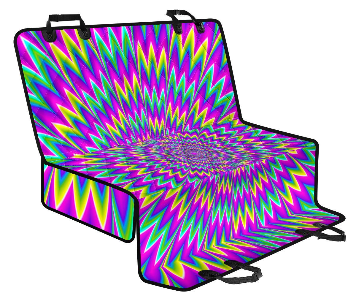 Spiky Spiral Moving Optical Illusion Pet Car Back Seat Cover - f66589eae9ac Spiky Spiral Moving Optical Illusion Pet Car Back Seat Cover - f66589eae9ac